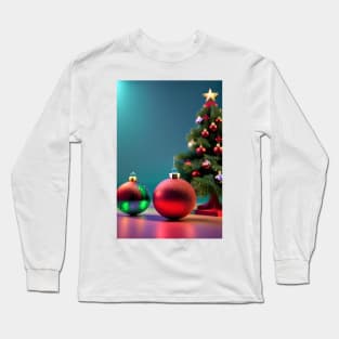 Christmas Baubles 4 Long Sleeve T-Shirt